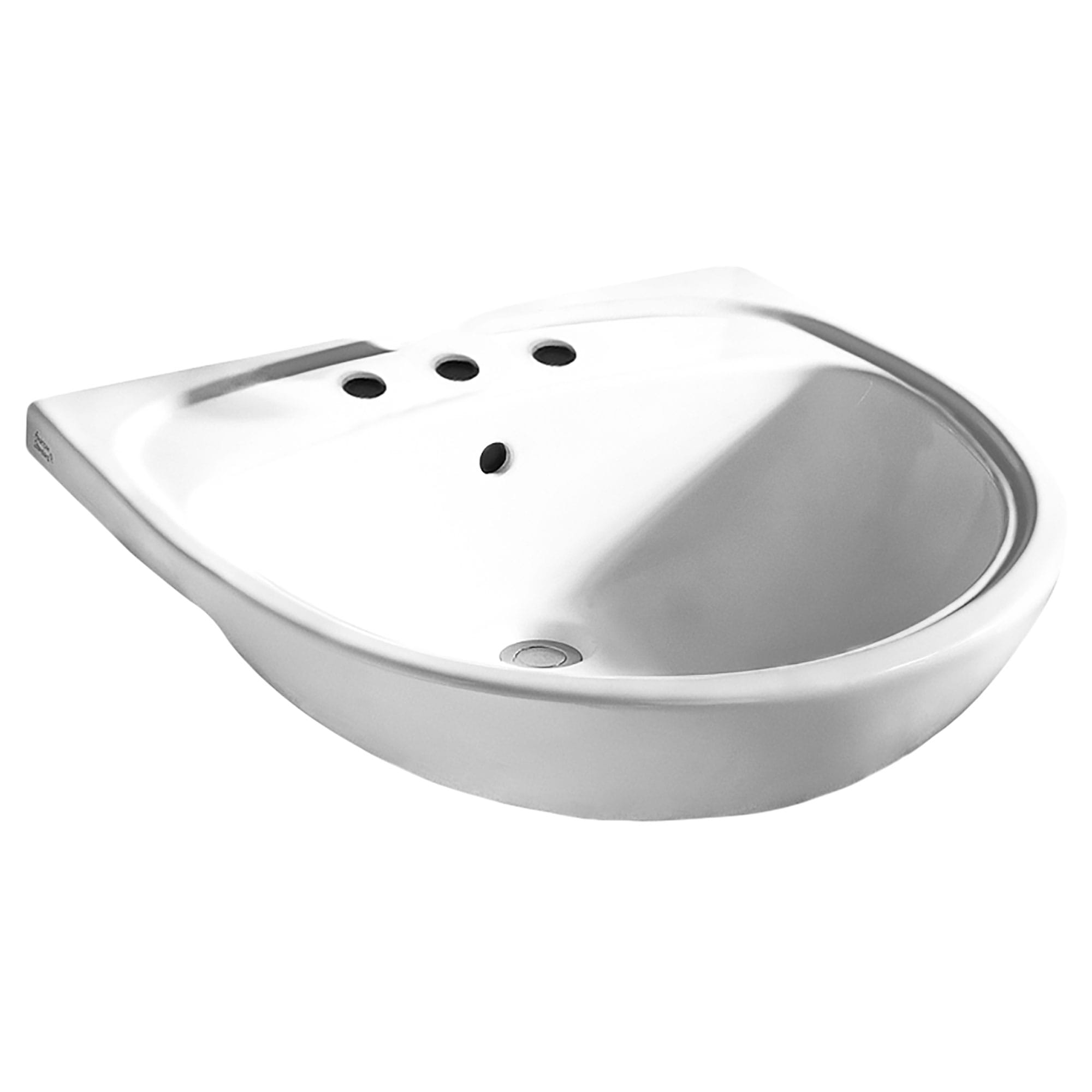 Mezzo® Semi-Countertop Sink With 8-Inch Widespread